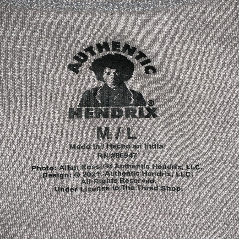 Jimi Hendrix Tank Top - Picture 3 of 3